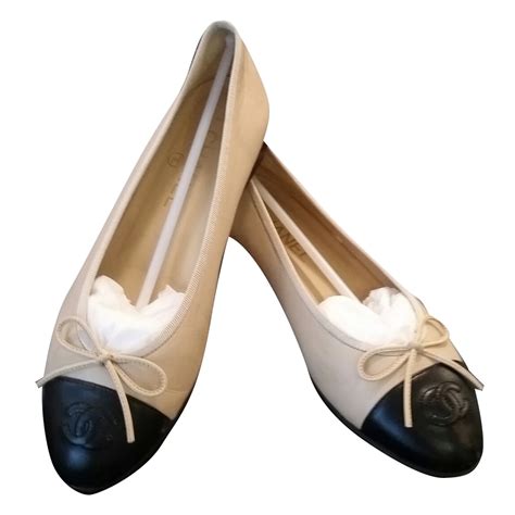 chanel ballet flats price euro|chanel two toned flats.